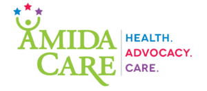 Amida Care logo -- Health. Advocacy. Care.