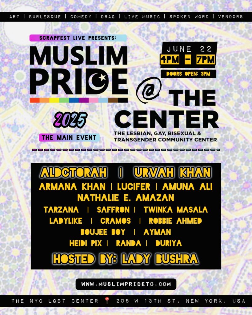 Muslim Pride 2025 Flyer