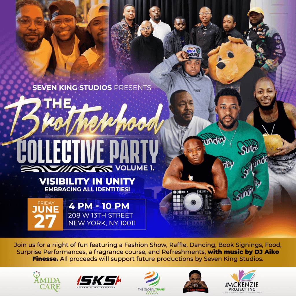 The Brotherhood Collective Party Flyer