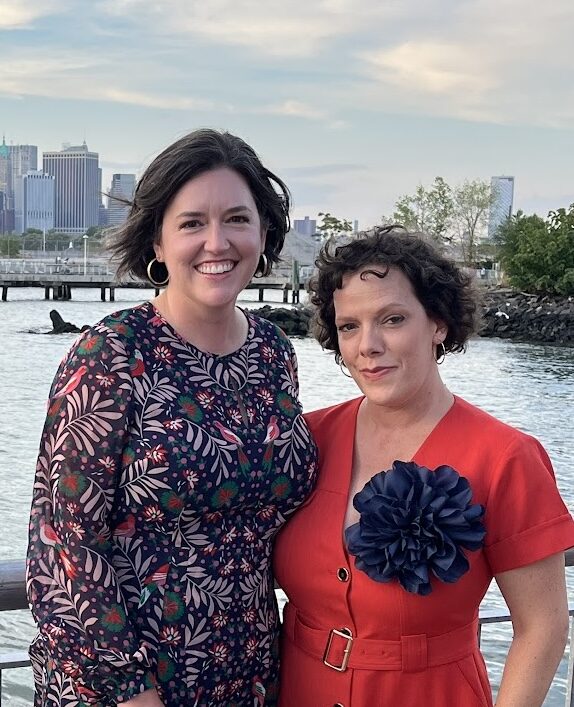 Legacy Society Members Amanda and Kristen