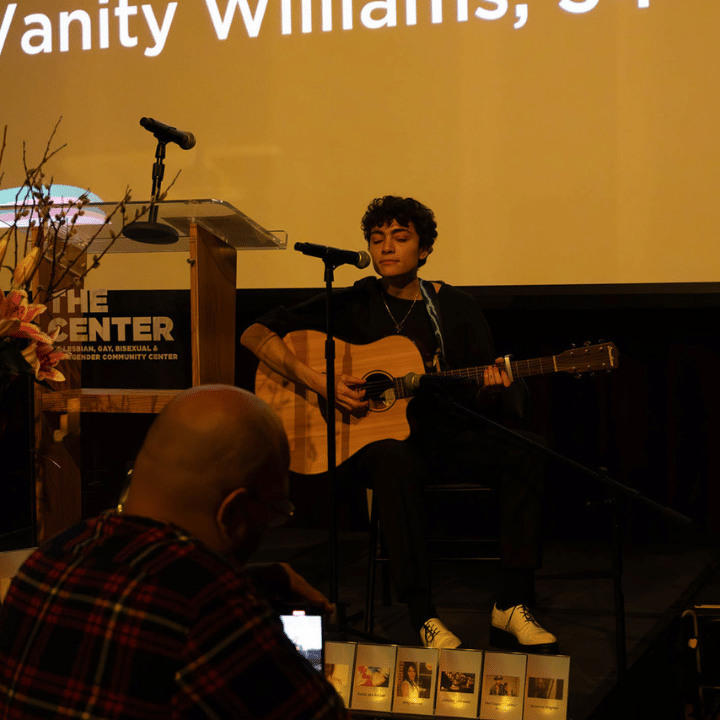 Transgender Day Of Remembrance Guitar Player