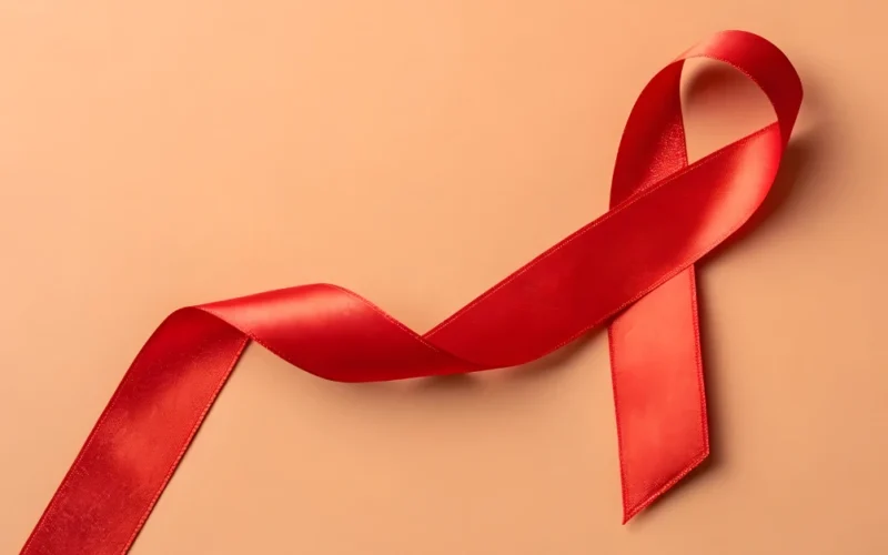 The Red Ribbon Rally Kiki Ball HIV AIDS Ribbon