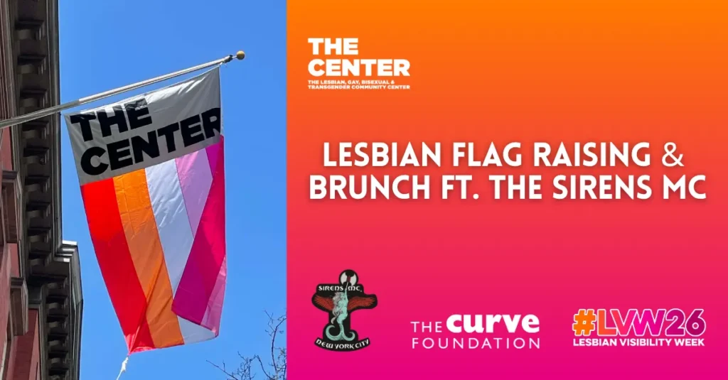 2026 Lesbian Visibility Week Flag Raising and Brunch