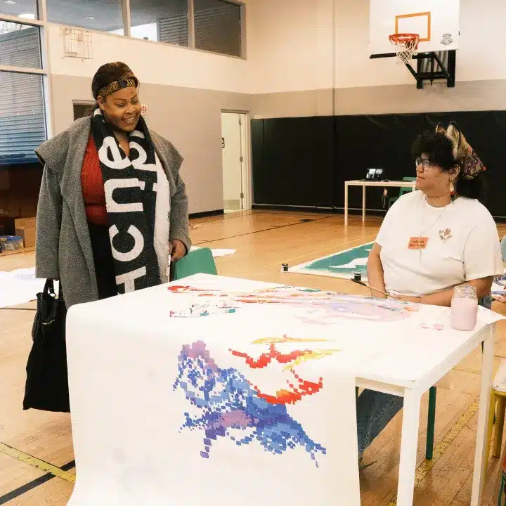 Exhibition Photo of Artists in Transcendent Reflections: Where The Body Speaks