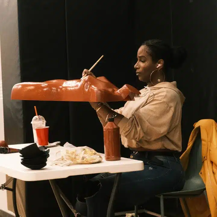 Exhibition Photo of Artists in Transcendent Reflections: Where The Body Speaks