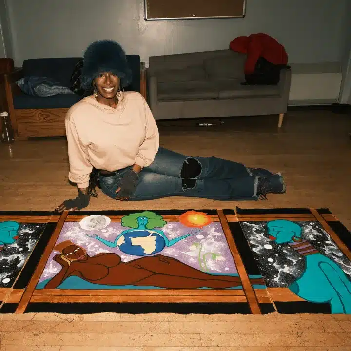 Exhibition Photo of Transgender Day of Visibility (TDOV) Artist