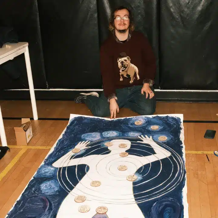 Exhibition Photo of Transgender Day of Visibility (TDOV) Artist