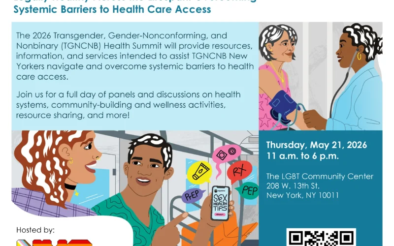 2026 TGNCNB Health Summit flyer