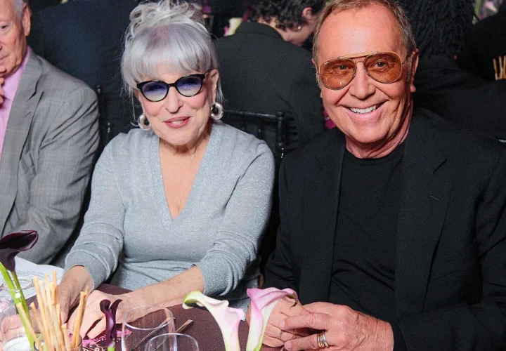 Michael Kors and Bette Midler at Fashion Centered
