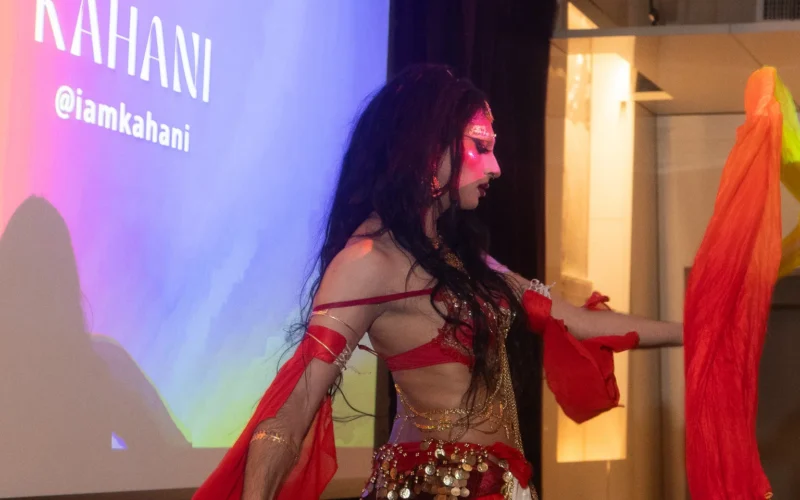 Kahani performs during The Center’s 10th annual Iftar on March 12.