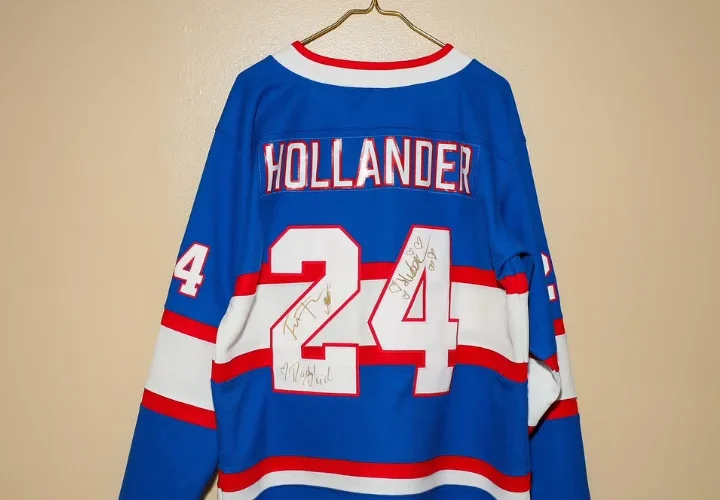 Signed Shane Hollander Jersey