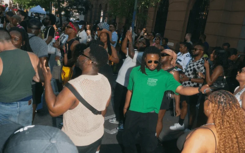 Juneteenth Block Party Dancing