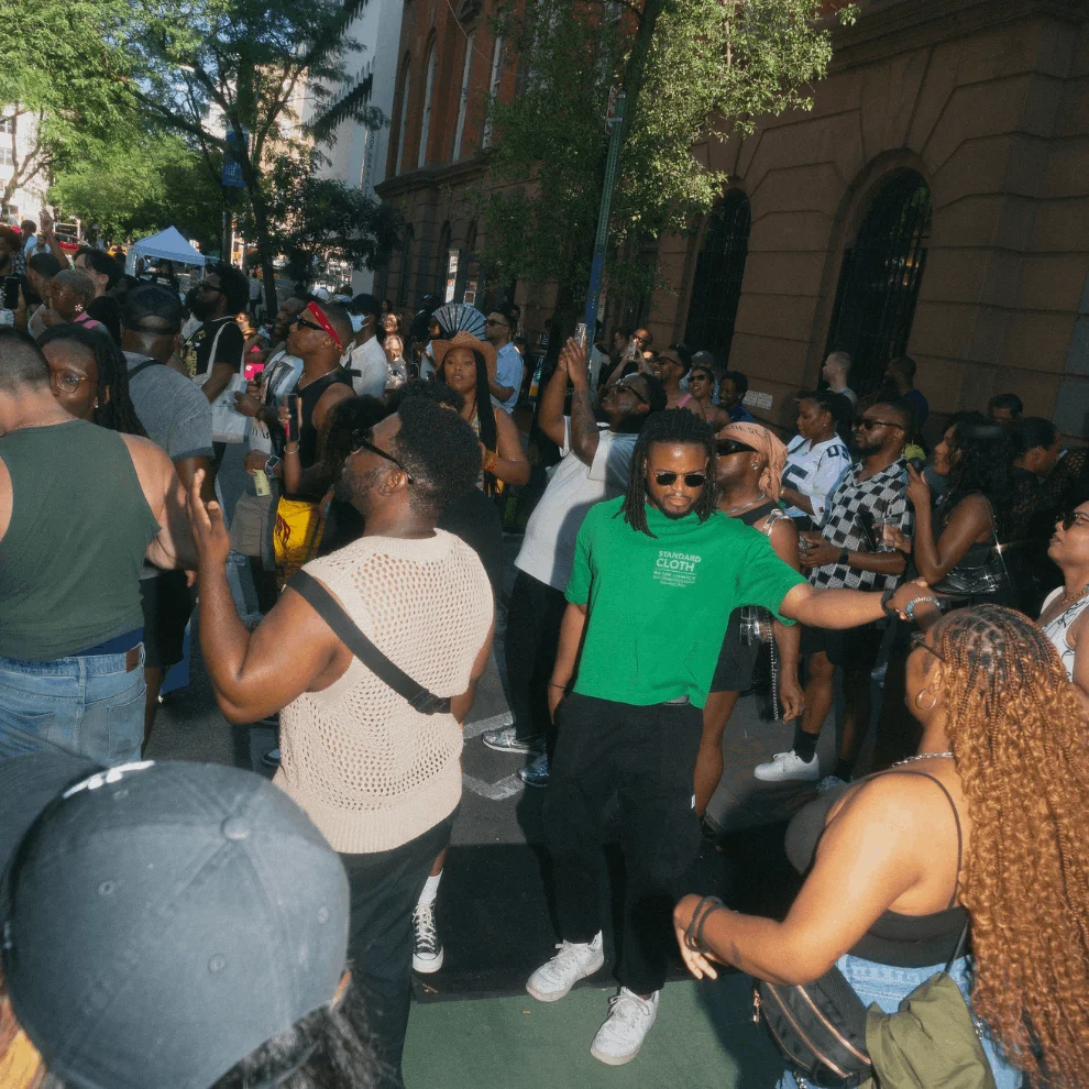 Juneteenth Block Party Dancing