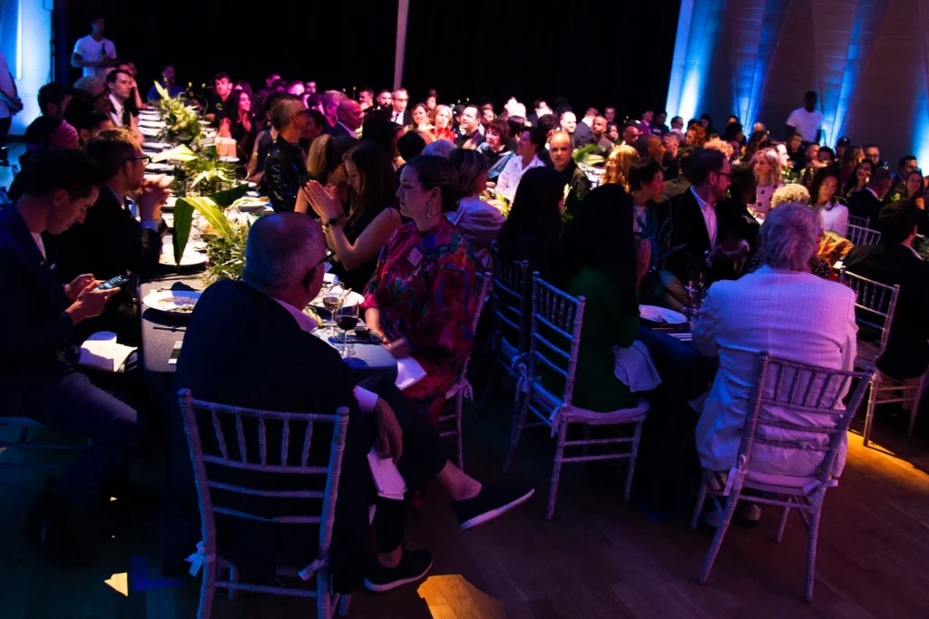 Art Centered's invitation only dinner