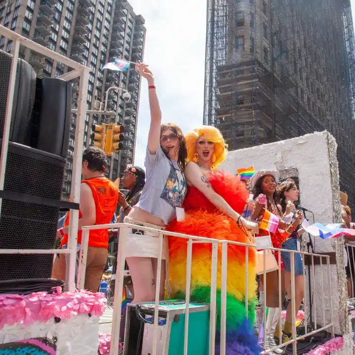 Drag Queen and Blair Krieger