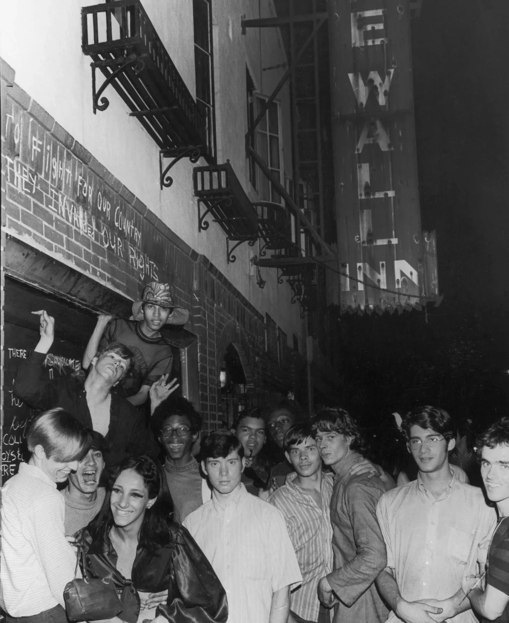 Group outside Stonewall