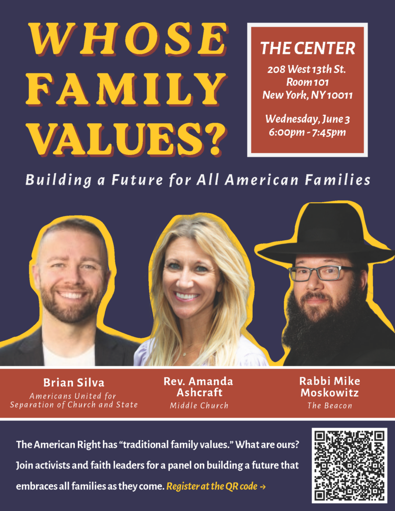 WHOSE FAMILY VALUES