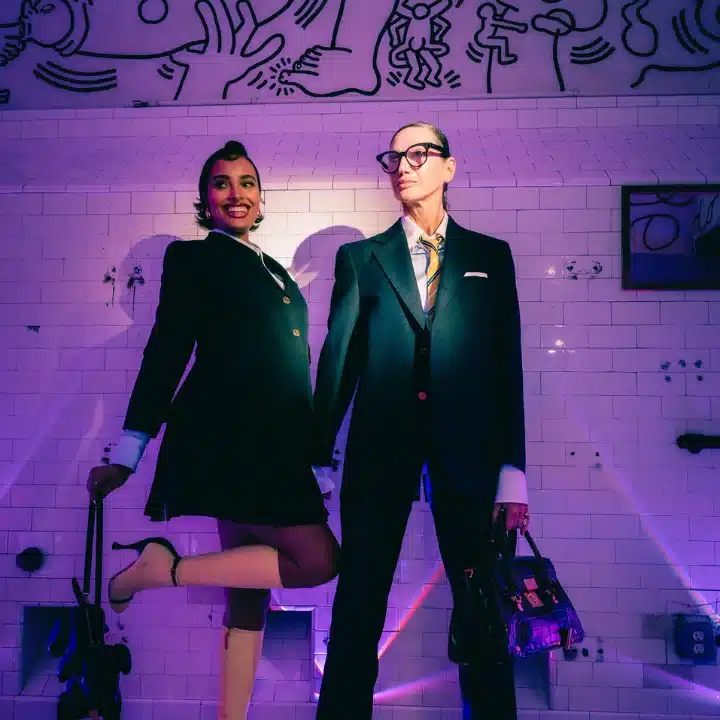 Guests in the Keith Haring Bathroom
