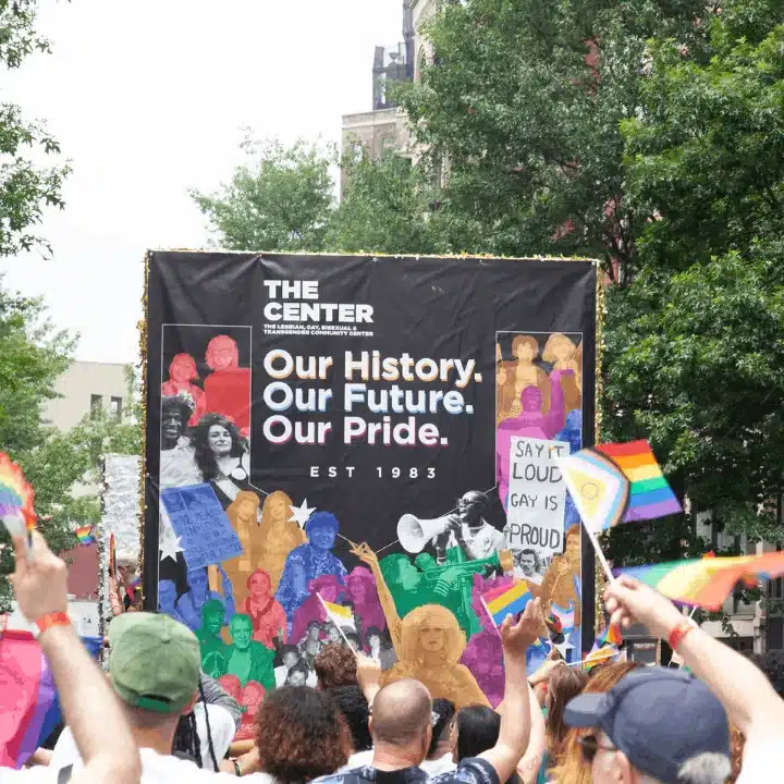 The Center's Float at NYC Pride