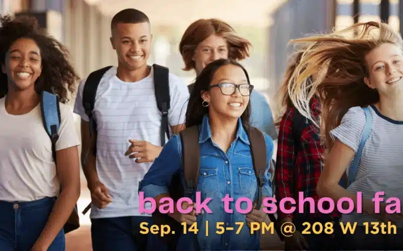 LGBTQ youth Back to School Fair