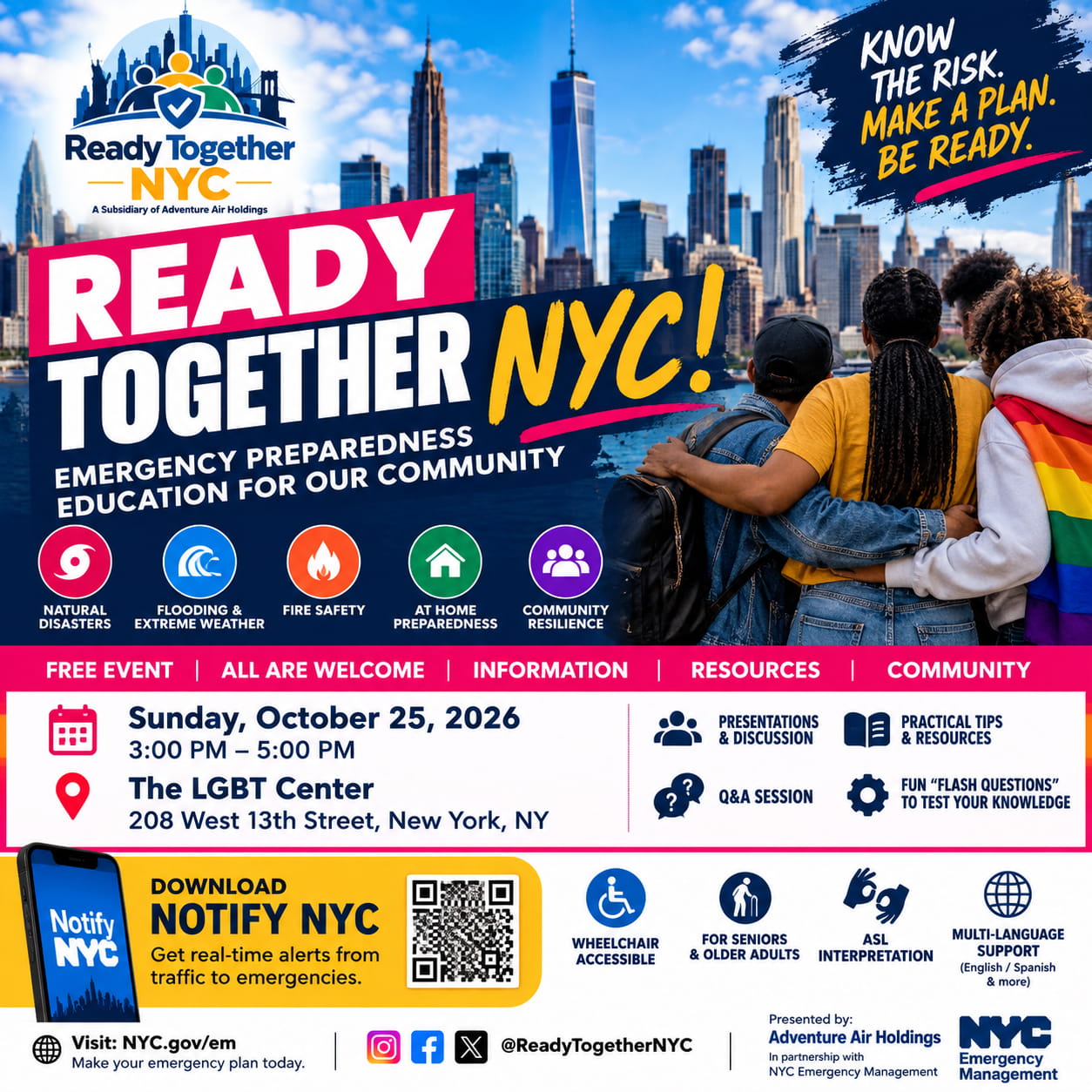 Ready Together NYC: Emergency Preparedness for Vulnerable Communities