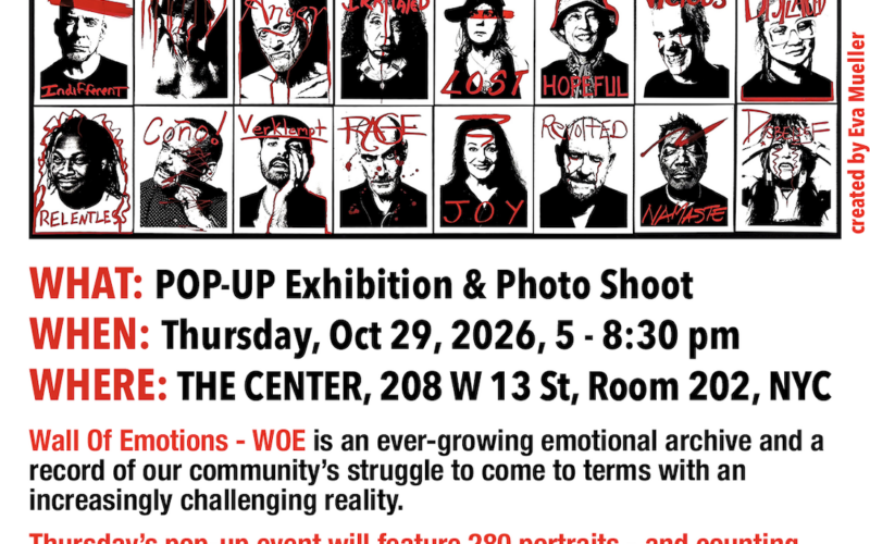Wall of Emotions - Community Art Show and Photo Shoot